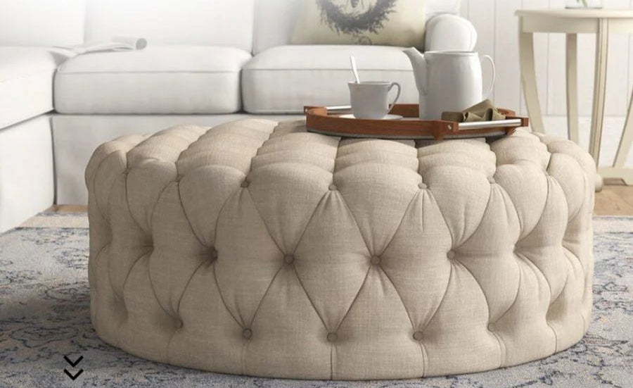Ottoman | Pouf | Round shape